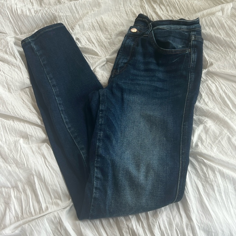 Flying monkey mid rise skinnies size 28